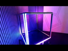 Profil LED Cube Lumineux à Trois Côtés
