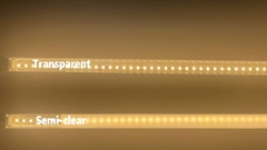 Effets lumineux des différentes couvertures