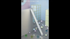 Profil de la ligne de coin de la paroi sans garniture