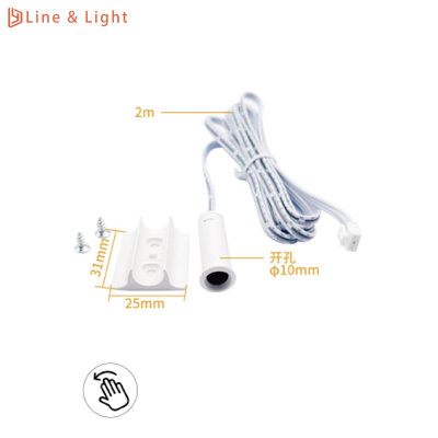 Capteur de lumière LED à commande directe à porte unique Capteur de porte sans fil