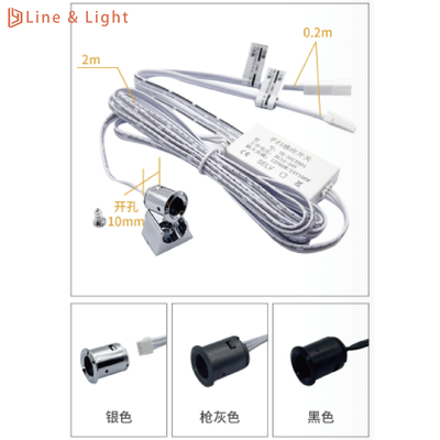 Capteur d'onde manuelle de lumière LED à réglage indépendant avec fonction d'assombrissement
