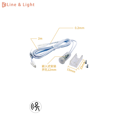 Contrôle du capteur lumineux Capteur du corps humain Capteurs lumineux LED 1 - 3M
