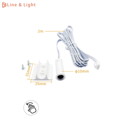 Contrôle maître Sensitif 5 - 8 cm Capteurs de lumière LED Capteur à main unique