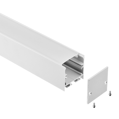Le salon a suspendu le profil en aluminium de lumière de bande du profil 35*35mm LED de LED
