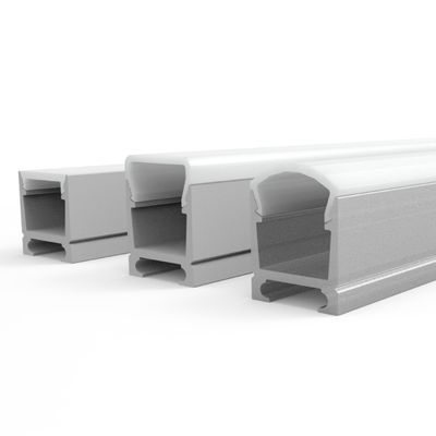 Forme de logement LED d'aimant de l'extrusion en aluminium H du profil 14*18mm des lampes