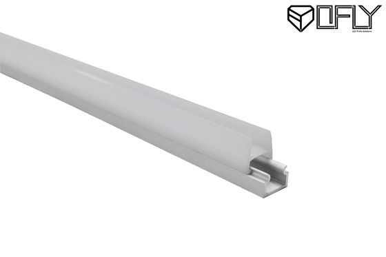 profils de support menés par 2m d'éclairage de bande givrés pour Borad en verre Lighing