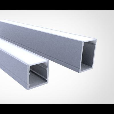 La Manche de lumière en aluminium de bande du mur LED d'OEM profilent extérieur de 20*20mm monté